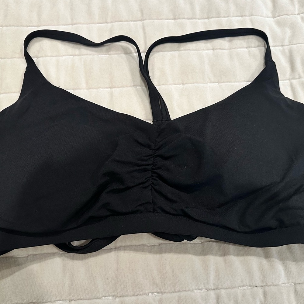 CALIA by Carrie Underwood Black Bikini Top